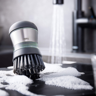  Gefu Swift washing brush with liquid container - 3