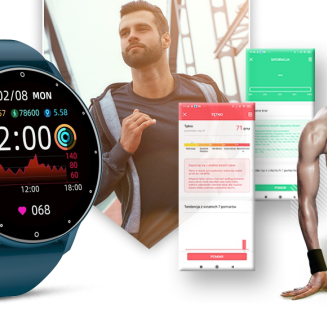 Smartwatch GIEWONT Niebieski GW120-4 - 6