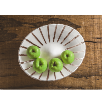  Guzzini Grace red fruit plate - 2