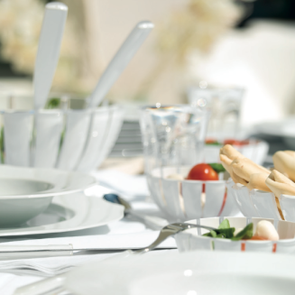  Guzzini Grace red fruit plate - 6