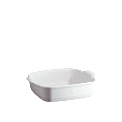  Emile Henry Ultime ovenproof dish 24x24 cm white