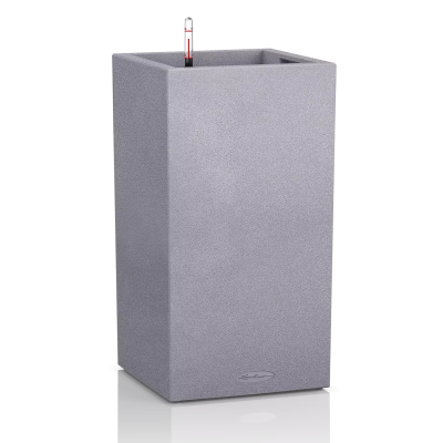 Lechuza Canto Stone planter 30 stone gray column