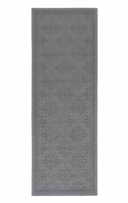 Bricini Tradtional Magnetic Gray kitchen rug 55x150 cm