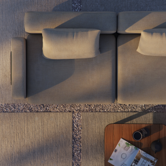 Sofa ogrodowa SACKit Cobana Lounge Corner Sofa Kirra Sand - 5