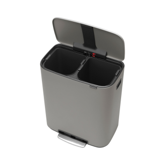 Brabantia Bo waste bin 2x30l mineral gray - 5