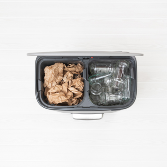 Brabantia Bo waste bin 2x30l mineral gray - 6