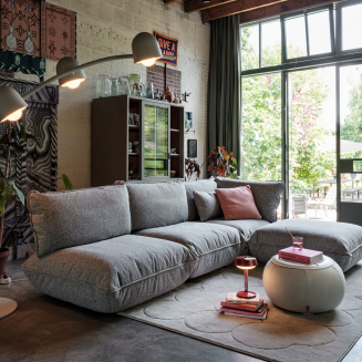 Sofa Fatboy Sumo Loveseat Mingle Grid Stone - 8