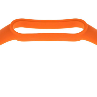 Pasek silikonowy do Xiaomi 5/6 - pomarańczowy - 5