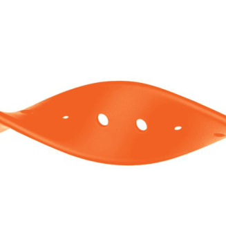 Pasek silikonowy do Xiaomi 5/6 - pomarańczowy - 4