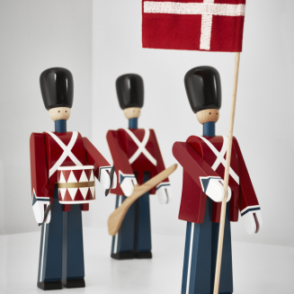  Figurine of a soldier with a banner by Kay Bojesen, 22 cm - 5