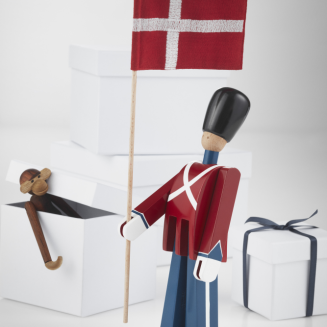  Figurine of a soldier with a banner by Kay Bojesen, 22 cm - 7