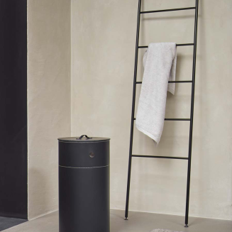  Aquanova Loa Black bathroom rug 60x100 cm - 5