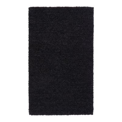  Aquanova Loa Black bathroom rug 60x100 cm