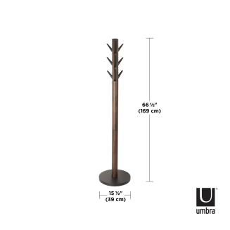  Umbra Flapper Black-Walnut coat hanger - 4