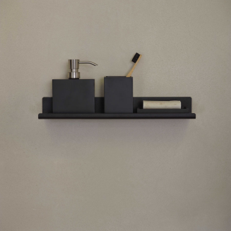  Aquanova Cyra Black bathroom shelf - 3