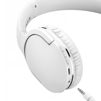 Słuchawki Bluetooth 5.3 Baseus Encok D02 Pro (białe) - 7
