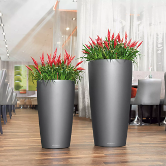  Lechuza Rondo Premium 32 flowerpot | 40 anthracite metallic - 7