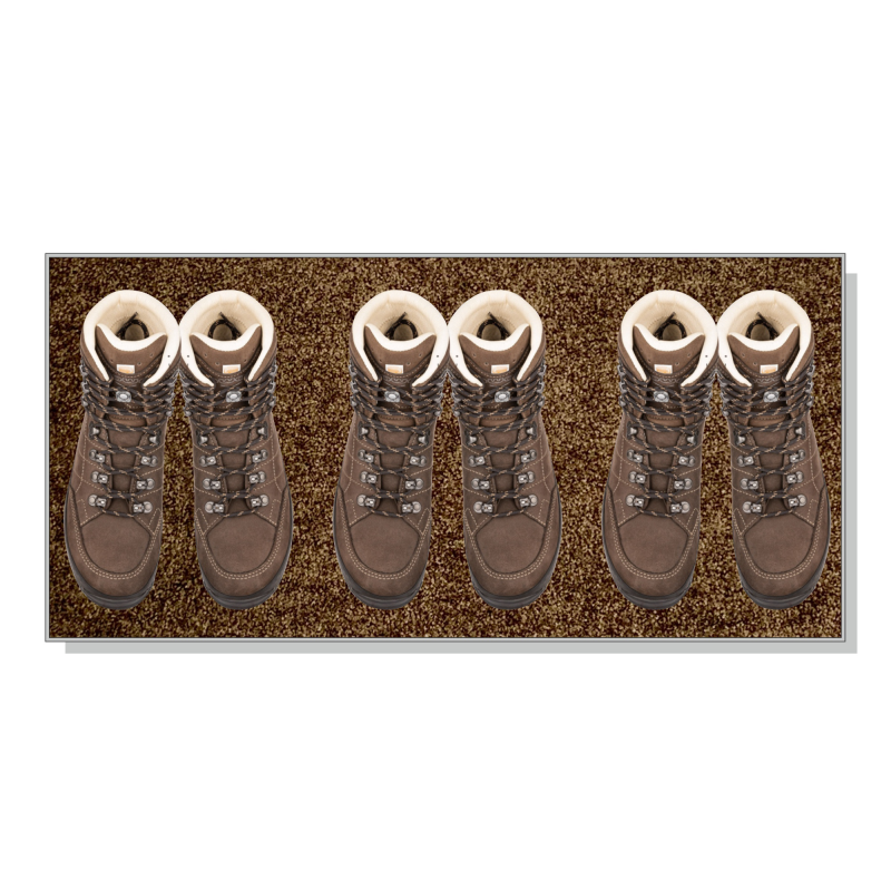  Keilbach Perfetto shoe pad 77x37 cm brown