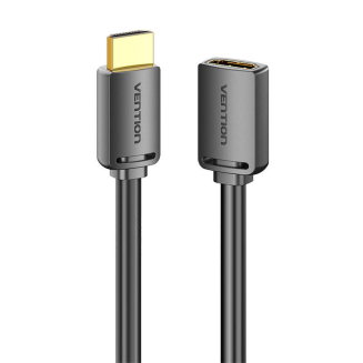 Kabel przedłużający HDMI 2.0 męski do HDMI 2.0 żeński Vention AHCBI 3m, 4K 60Hz, (czarny) - 2