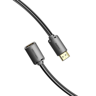 Kabel przedłużający HDMI 2.0 męski do HDMI 2.0 żeński Vention AHCBI 3m, 4K 60Hz, (czarny) - 3