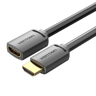 Kabel przedłużający HDMI 2.0 męski do HDMI 2.0 żeński Vention AHCBI 3m, 4K 60Hz, (czarny) - 4