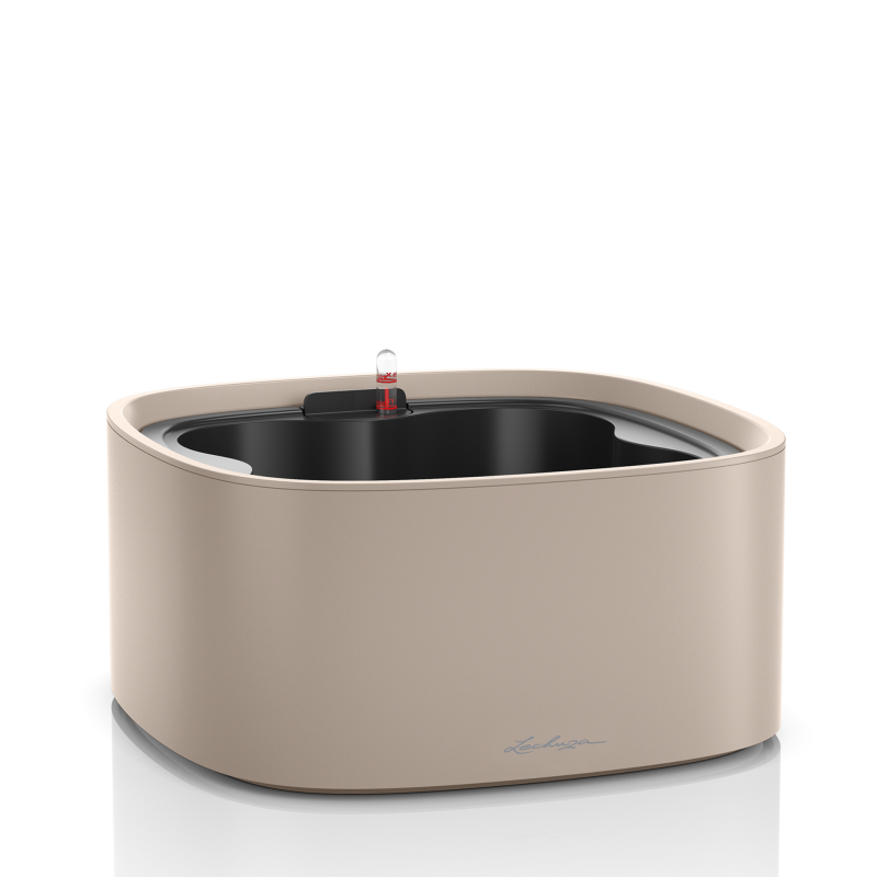  Lechuza Pila Color plant bowl, sand brown