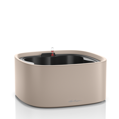  Lechuza Pila Color plant bowl, sand brown