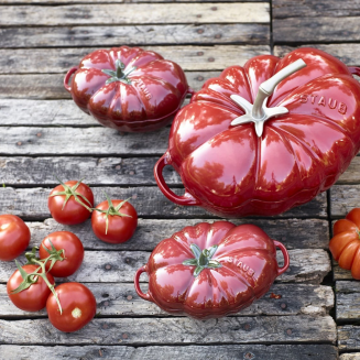  Staub oval tomato cast iron pot - 2.5 ltr, red - 5