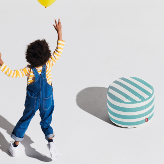  Fatboy Point Outdoor Stripe Azur pouffe 35x50 cm - 4