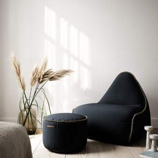 Pufa SACKit Cura Pouf Black - 3