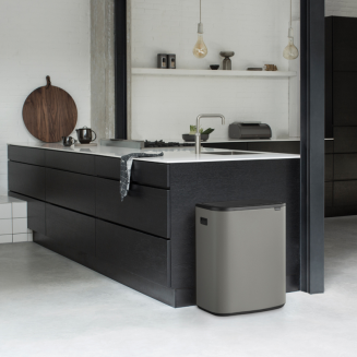  Brabantia Bo Touch Bin 60l, mineral gray - 13