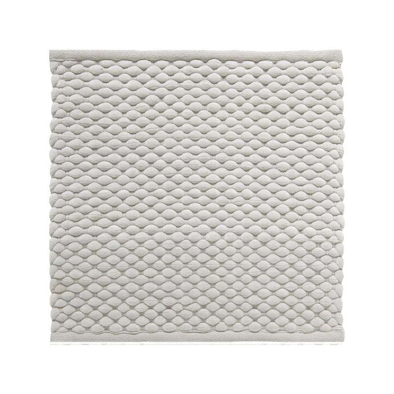  Aquanova Maks Silver Gray bathroom rug 60x60 cm
