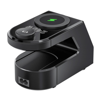 Budzik z ładowarką Blitzwolf BW-FW10 2xUSB-A, 4xUSB-C, 240W - 3