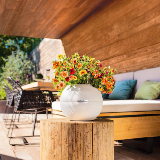  Lechuza Puro Color 20 flowerpot sand brown - 5