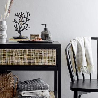  Bloomingville Hrin Gray dispenser + cup + tray set - 4