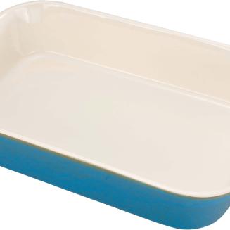  Set of 3 Staub Rectangular Ceramic Platters - Antique Turquoise - 2