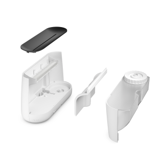 Air humidifier with aromatizer and fireplace effect Stadler Form Ben white | BUY CHEAPER WITH A DISCOUNT CODE - 2