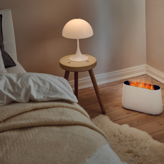 Air humidifier with aromatizer and fireplace effect Stadler Form Ben white | BUY CHEAPER WITH A DISCOUNT CODE - 3