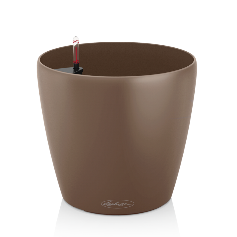  Lechuza Classico Color 18 flowerpot | 21 | 28 | 35 | 43 nutmeg