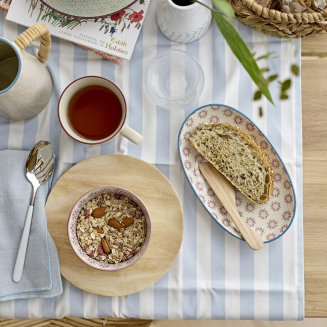  Set of 4 Bloomingville Patrizia oval plates 21x13 cm - 3