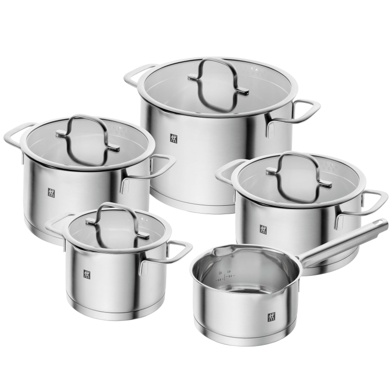  Set of 5 Zwilling TrueFlow pots
