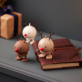 Figurine Hoptimist Reindeer Bumble S brown - 5