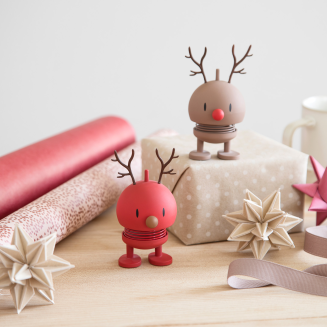 Figurine Hoptimist Reindeer Bumble S brown - 2