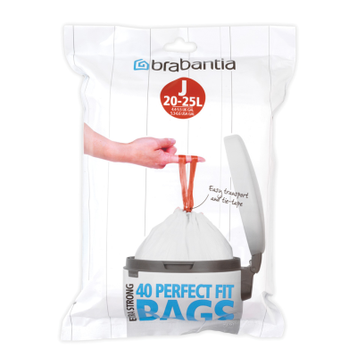 Brabantia PerfectFit Bags garbage bags size J 20-25l 40 pcs