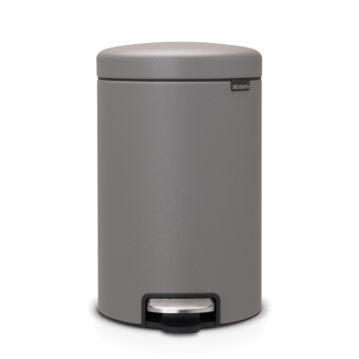  Brabantia NewIcon bathroom basket 12l Mineral Concrete Gray