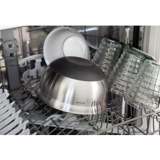  Brabantia kitchen bowls, matt steel, 3 pcs | 1l 1.6l 3l - 3