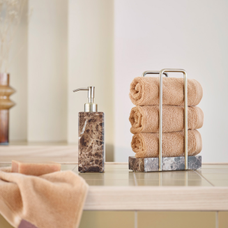  Aquanova Hammam brown guest towel stand - 2
