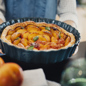  Emile Henry tart dish 24 cm black - 3