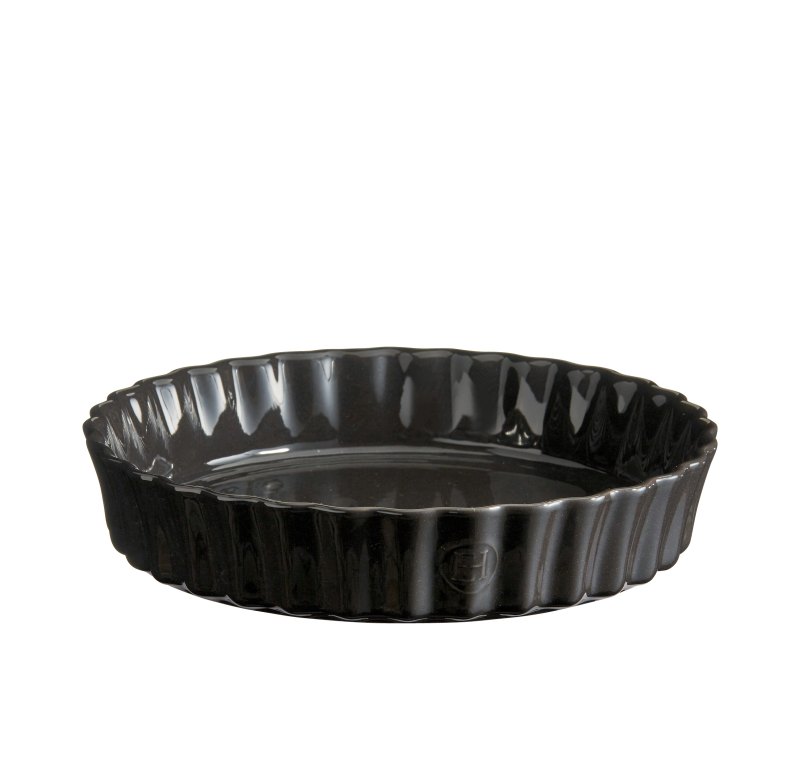  Emile Henry tart dish 24 cm black