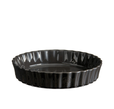  Emile Henry tart dish 24 cm black